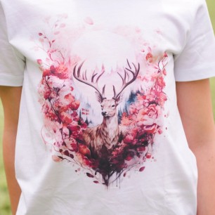 T-shirt COEUR DE CERF