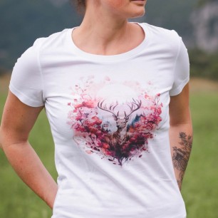 T-shirt COEUR DE CERF