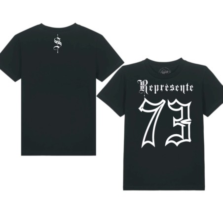 T-shirt noir enfants 73 REPRESENTE