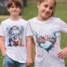 T-shirt blanc enfants